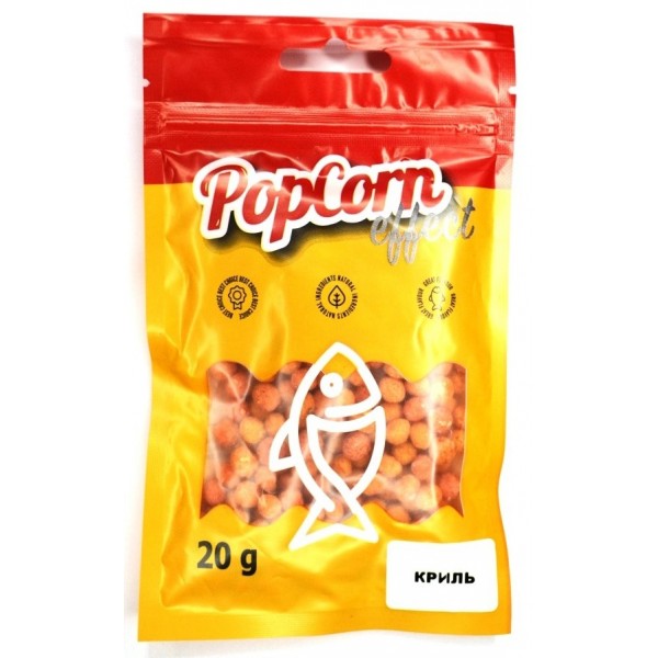 Воздушное тесто рыбацкое, пылящее, Start Fishing Pop Corn Effect, Криль, 7мм, 20г